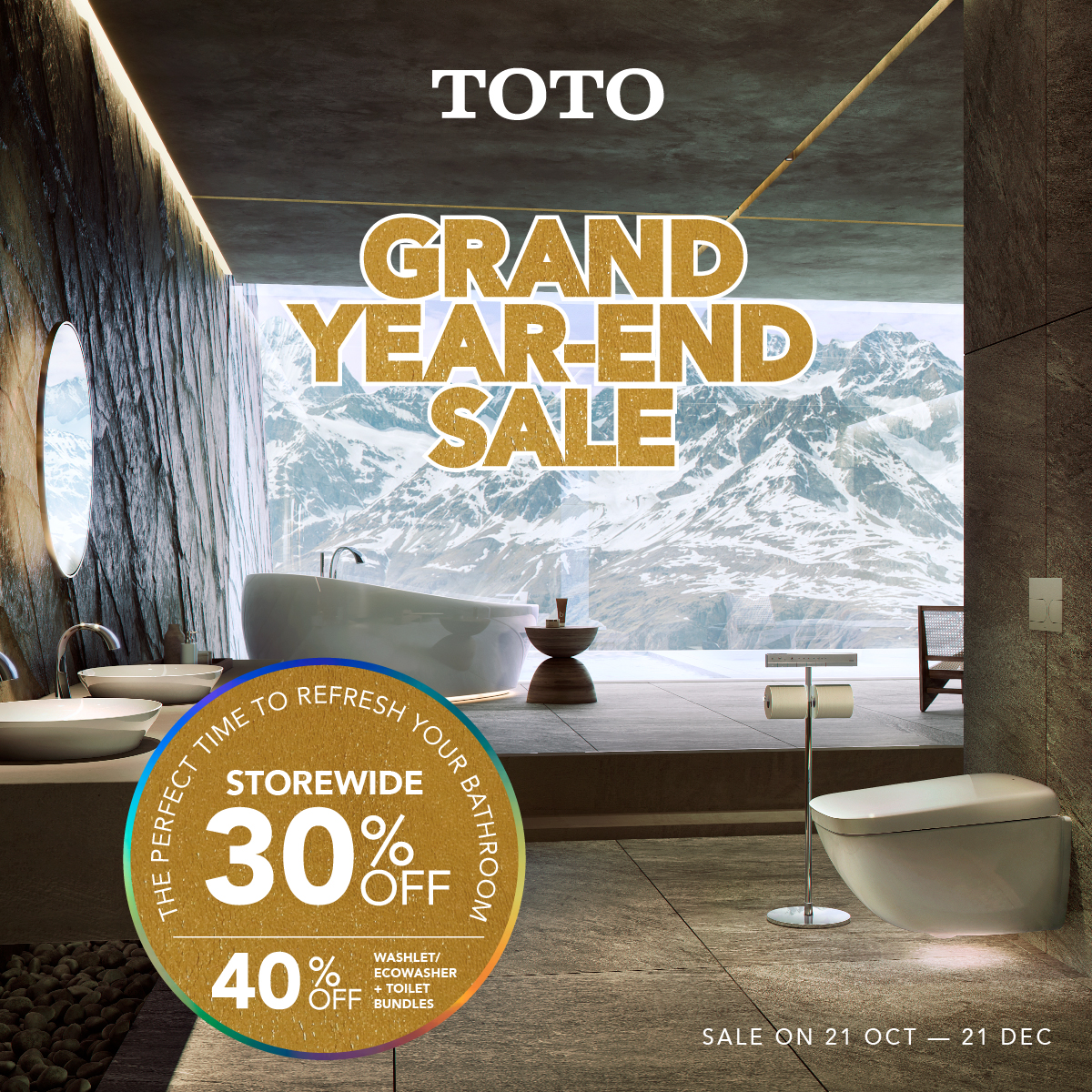 TOTO Year-End Sale 2024 -WATL SG