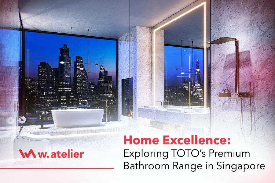 Make Modern Compact Bathrooms Stylish with TOTO Washlet Singapore | W.Atelier
