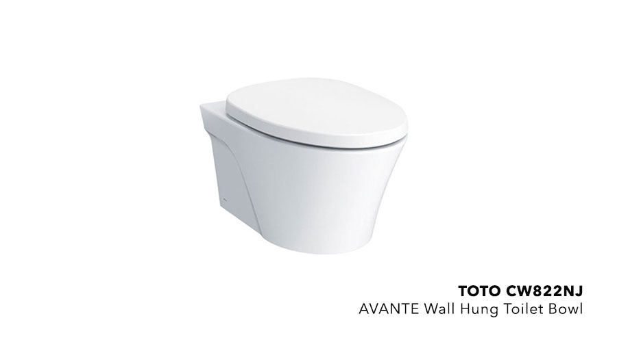 TOTO AVANTE WALL HUNG TOILET BOWL-W.Atelier SG