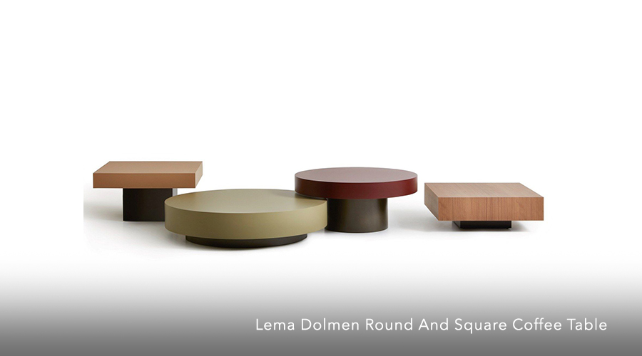 Lema Dolmen Round Coffee Table  - W. Atelier Singapore