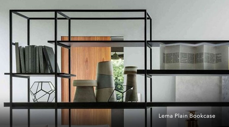 Lema Plain Bookcase - W. Atelier Singapore