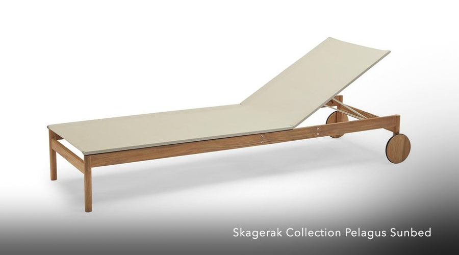 Skagerak Collection Pelagus Sunbed - W. Atelier Singapore