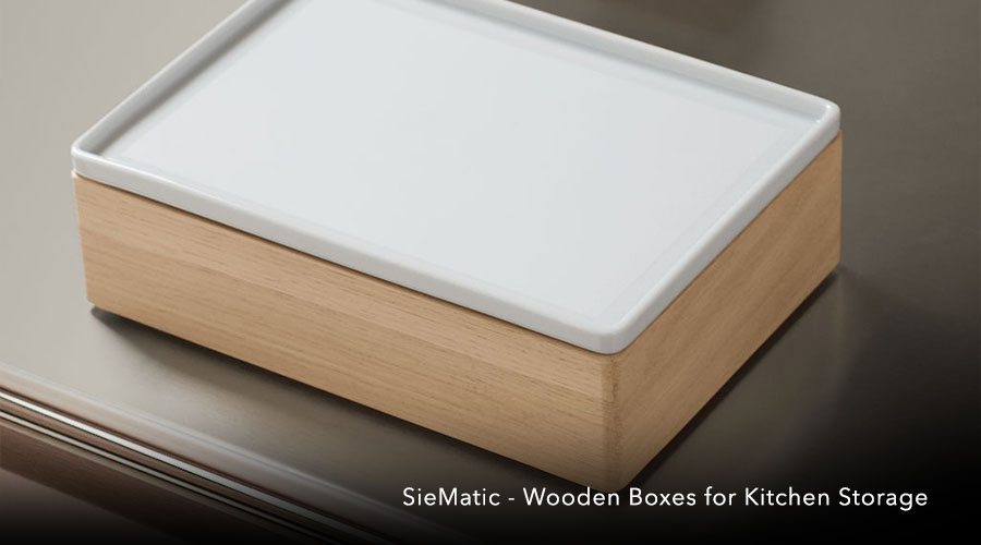 SieMatic - Wooden Boxes for Kitchen Storage