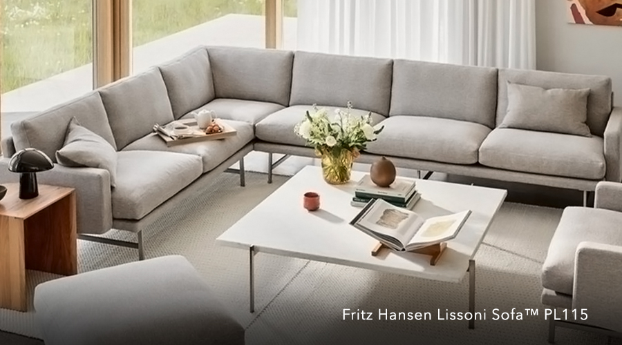Fritz Hansen Lissoni Sofa™ PL115 - W. Atelier Singapore