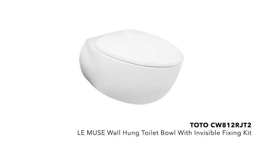 TOTO wall hung toilet 