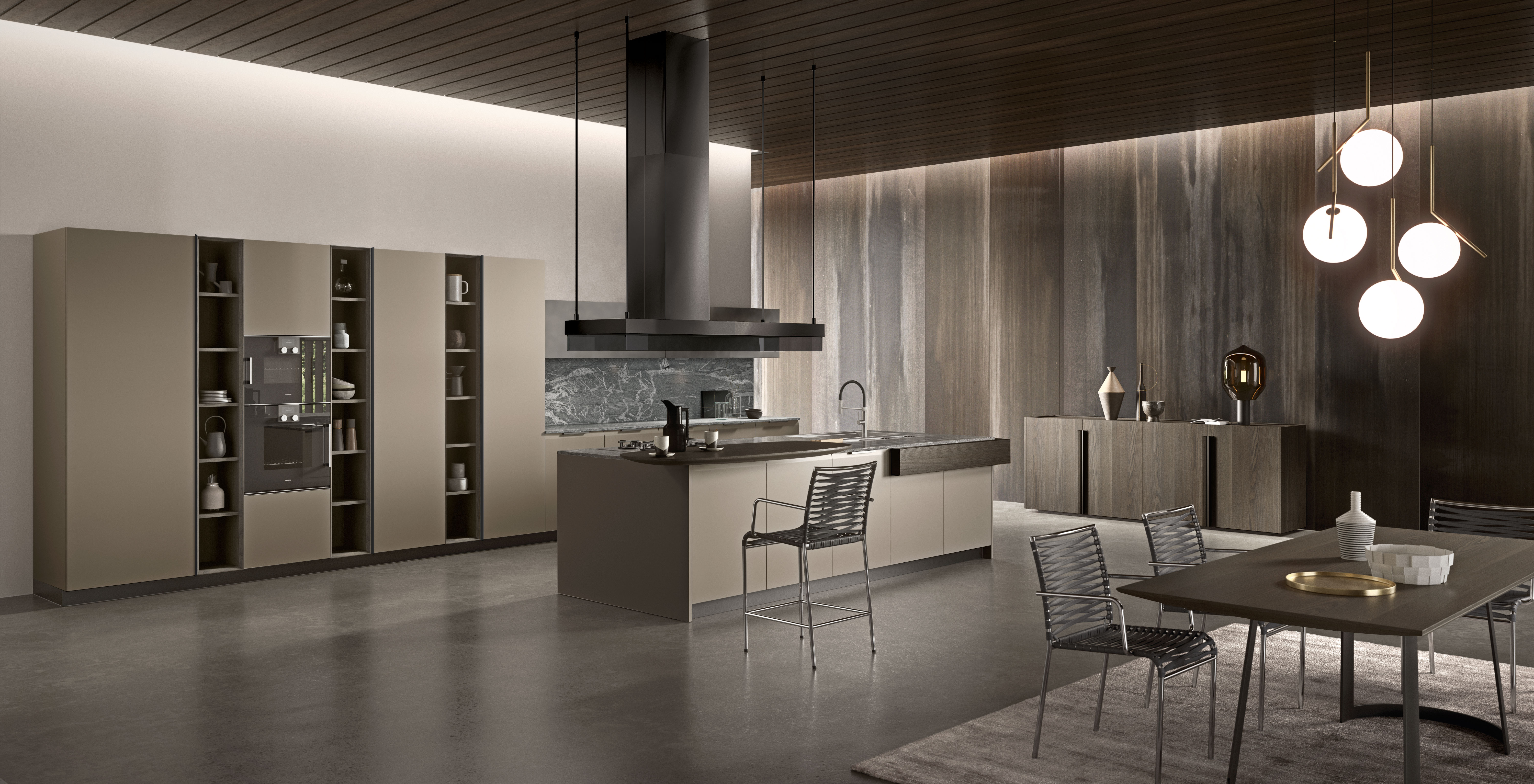 Aster Cucine Brera Academy kitchen — Modern mood