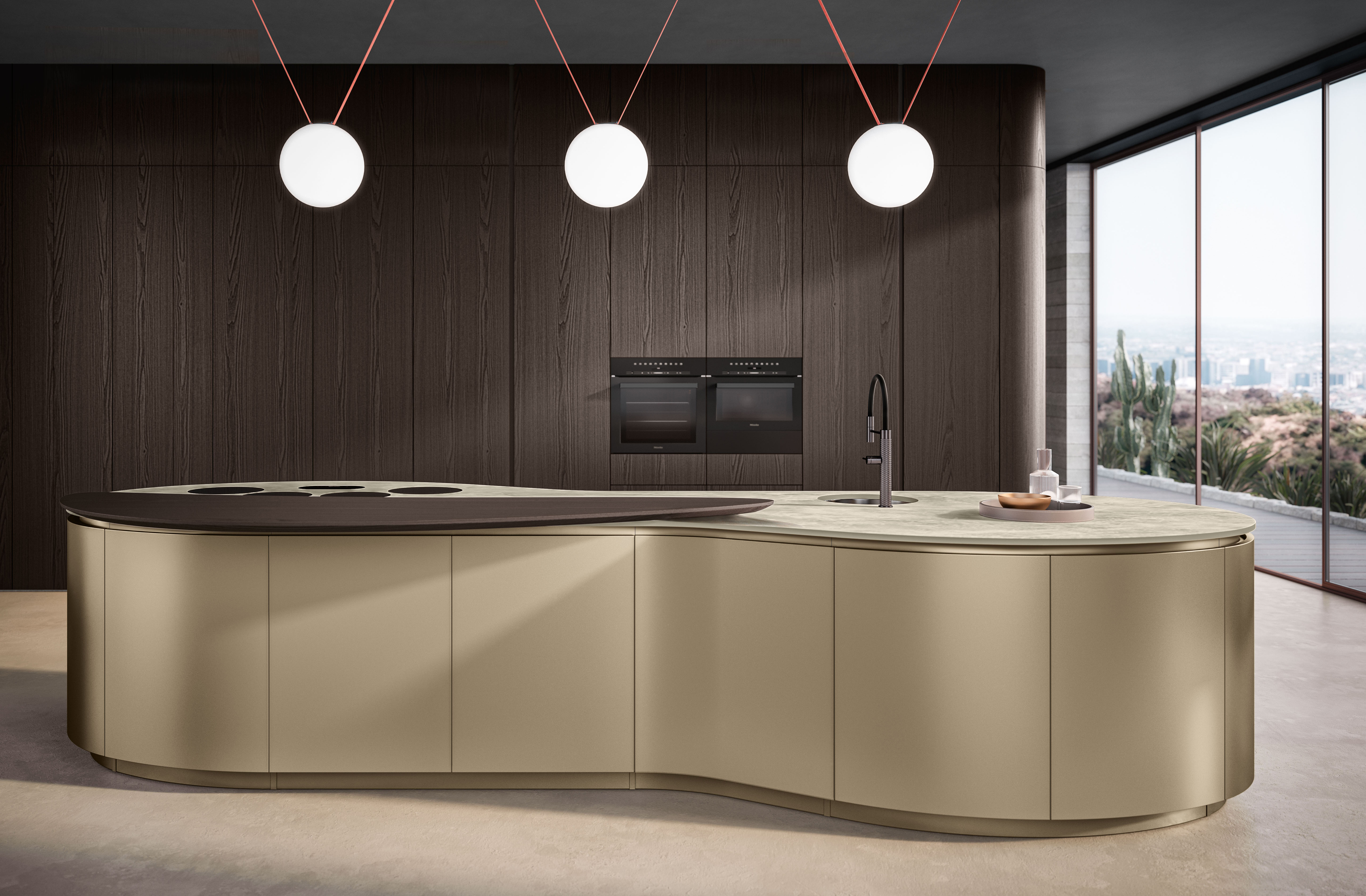 Aster Cucine Domina kitchen — Modern mood