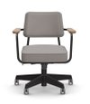 VITRA Fauteuil Direction Pivotant Office Swivel Chair - Prouvé - Light Grey