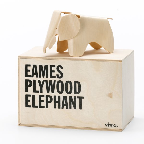 Miniature Plywood Elephant