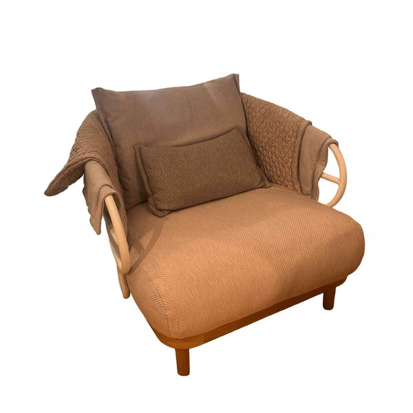 Dune Lounge Chair with Cushion Set