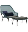 VITRA Slow Chair and Ottoman - Bouroullec - Dimensions