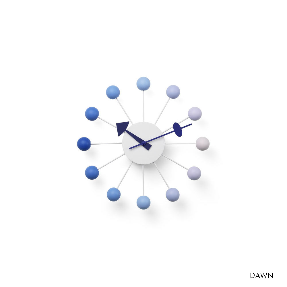 インテリア時計 e Nelson Vitra Ball Clock beech Vitra Ball Clock Limited Edition by Nelson | W.Atelier
