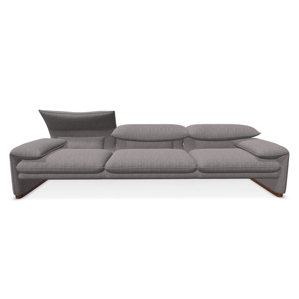Maralunga 40 Maxi Sofa (Tensing Titanio)