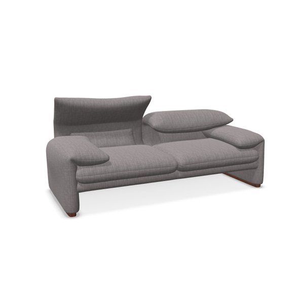 Maralunga Maxi Sofa (Tensing Titanio)