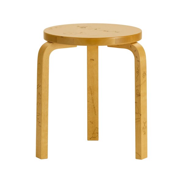 Stool 60 Celebration (Artek + Moomin)