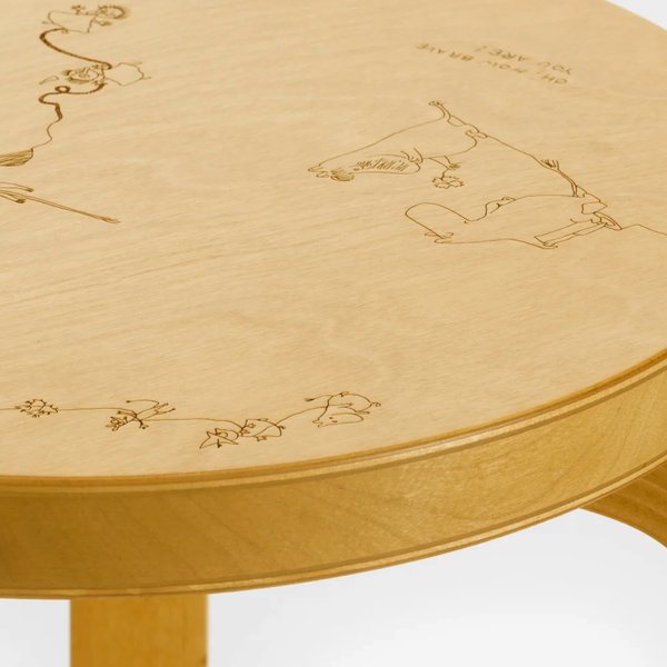 Stool 60 Celebration (Artek + Moomin)