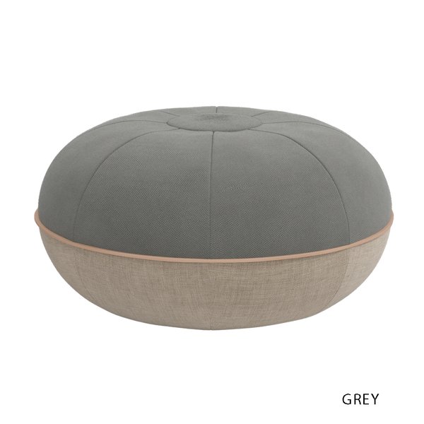 Pouf (Large) Natural Linen