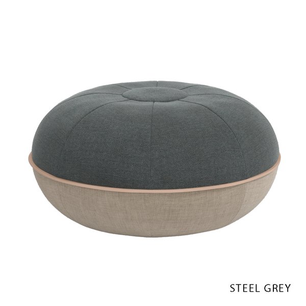 Pouf (Small) Natural Linen