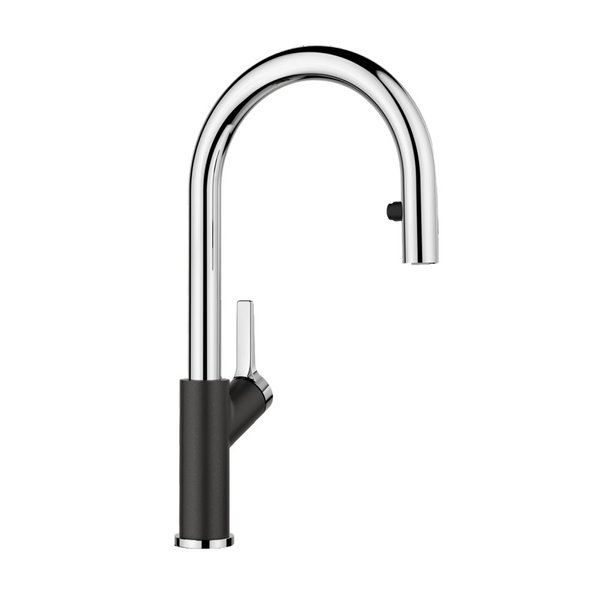 CARENA-S Vario (Pullout / Silgranit-Look Dual Finish Anthracite/Chrome)