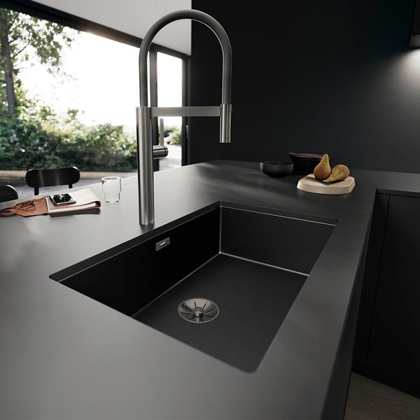 BLANCOCULINA-S II (Satin Dark Steel)