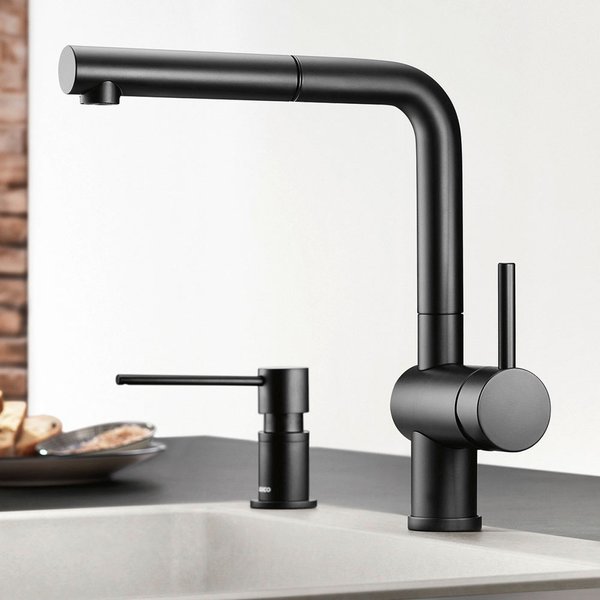 LINUS-S (Pullout / Black Matt)