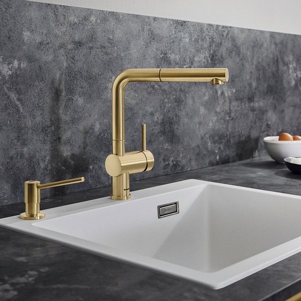 LINUS-S (Pullout / PVD Satin Gold)