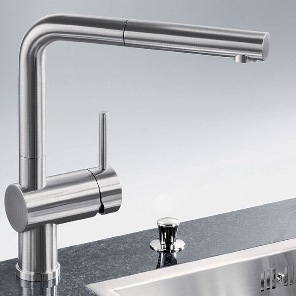 LINUS-S (Pullout / Solid Stainless Steel)