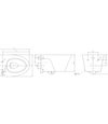TOTO Wall Hung Toilet w/ WASHLET - CW822RJT2 - Technology