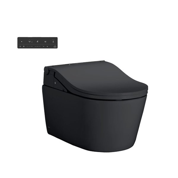 Wall Hung Toilet Bowl CW542EME5UMBL with Washlet TCF801EBZ#MBL