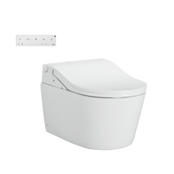Wall Hung Toilet Bowl CW542EME5UMW with Washlet TCF801ECZ#MW