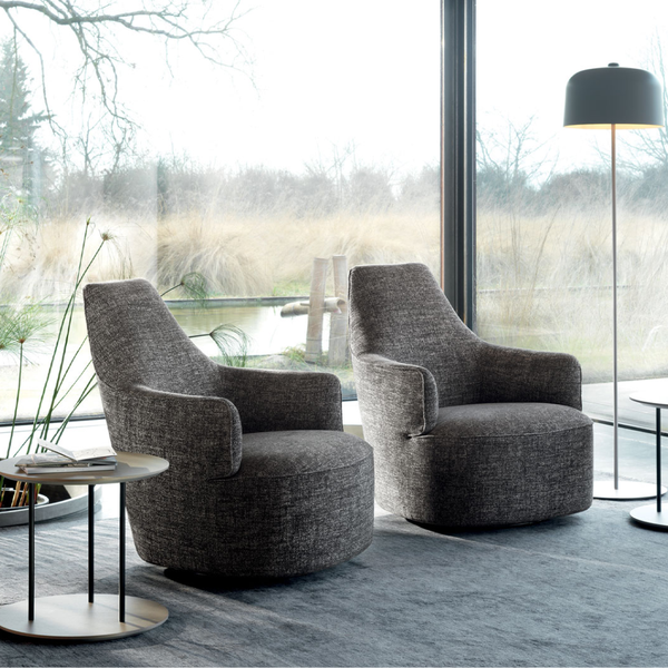 Luna Armchair Swivel High
