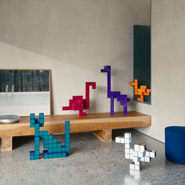 Panton Cubes (Giraffe)