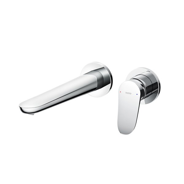 TLS04309 - LF - Wall-Mounted Single Lever Lavatory Faucet (Long Spout)