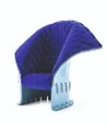 Cassina Feltry Armchair - Pesce - Azzurro