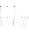 Artek Kaari Desk - Bouroullec - Dimensions
