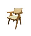 Cassina Capitol Complex Chair - Jeanneret - With Armrest