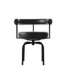 Cassina LC7 Dining Chair - Le Corbusier, Jeanneret, Periand - Frontview