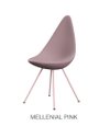 Fritz Hansen Drop - Chair (3110) - Jacobsen - Pink