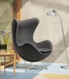 Fritz Hansen Egg - Lounge Chair (Fabric) - Jacobsen - Cover 2