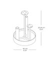 Fritz Hansen Ikeru Vase High - Hayon - Dimensions