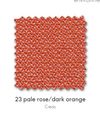VITRA Freeform Sofa - Noguchi - Pale Rose/Dark Orange Colour Tile