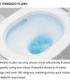 TOTO Wall Hung Toilet - CONTEMPORARY II - CW522ME5U - Tornado Flush