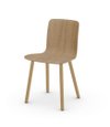 VITRA HAL Ply Wood Chair - Morrison - Oak