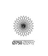 VITRA Sunflower Wall Clock - Nelson - Dimensions