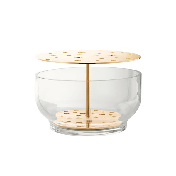 Ikebana™ Large Vase (Brass-Plated)