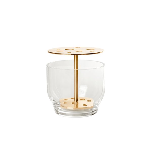 Ikebana™ Small Vase (Brass-Plated)