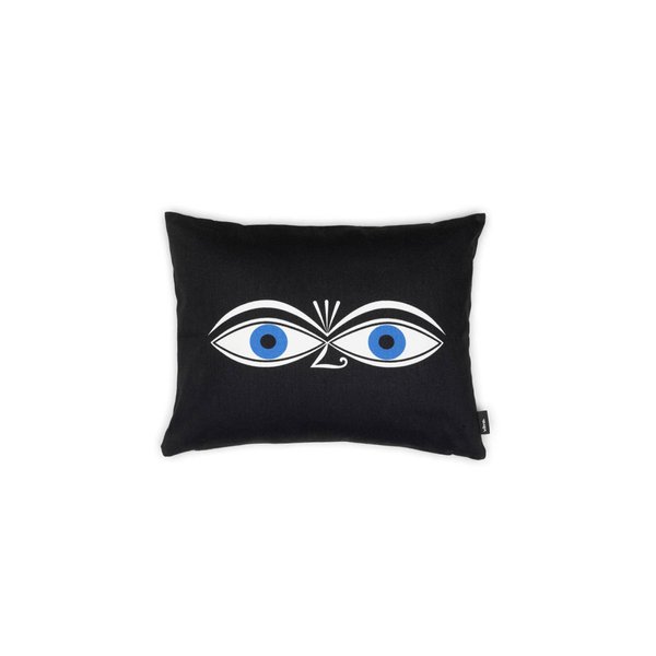 Graphic Print Pillow (Eyes)