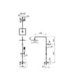 TOTO Single Lever Shower Column Set - TOJA - TX492STZ - Dimensions