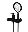 TOTO Single Lever Shower Set (Matte Black) - HAYON - TX474SY#MB