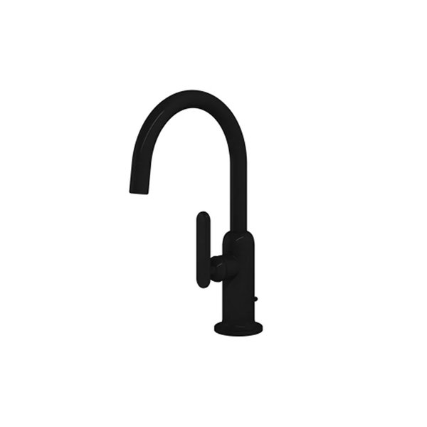 TX115LY#MB - HAYON - Single Lever Lavatory Faucet with Pop-Up Waste (Matte Black)